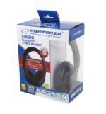 Esperanza Libero EH163K Headset Wireless Head-band Music Mini-USB Bluetooth Black - imagine 9