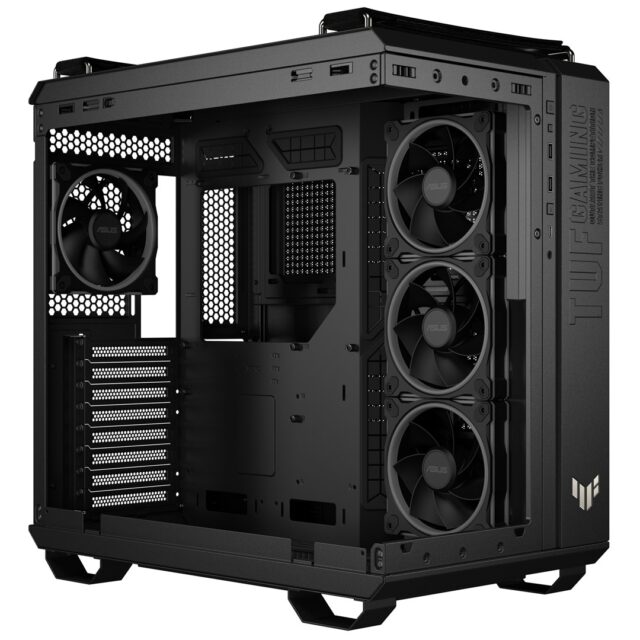 ASUS TUF GAMING GT502 Horizon TG ARGB Black Midi Tower - imagine 14