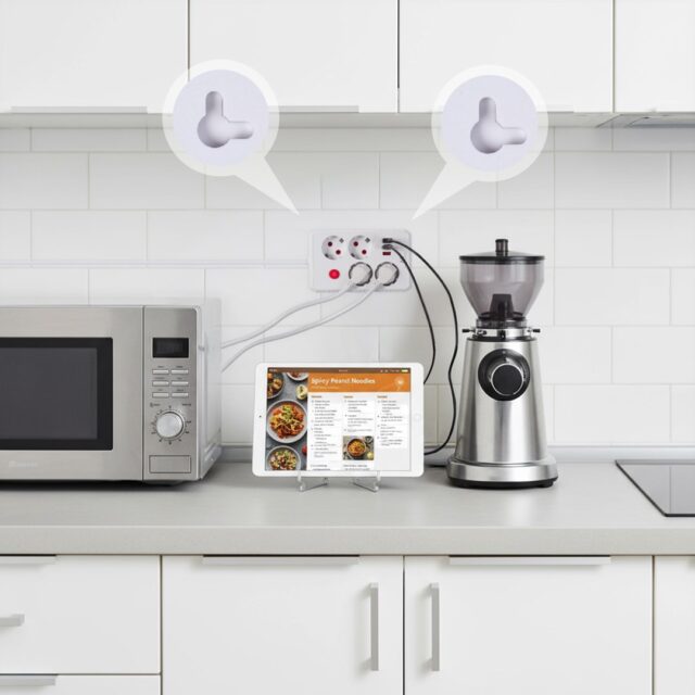 MACLEAN POWER STRIP  4-SOCKET EXTENSION MCE393 W - imagine 10