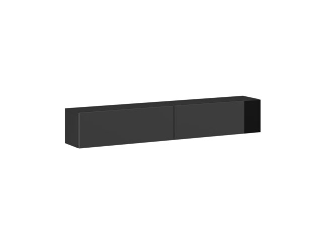 Cama TV Stand VIGO '180' 30/180/40 black/black gloss - imagine 11