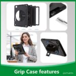 Pancerne etui z uchwytem 4smarts Rugged  Case Grip do Apple iPad 11" - imagine 6