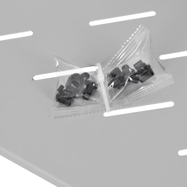 Lanberg shelf for 19  racks universal 1U AK-1008-S - imagine 4