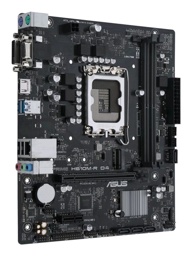 ASUS PRIME H610M-R D4 Intel H610 LGA 1700 micro ATX - imagine 2