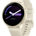Garmin vívoactive 6 3.05 cm (1.2 ) AMOLED 42 mm Digital 390 x 390 pixels Touchscreen White Wi-Fi GPS (satellite)
