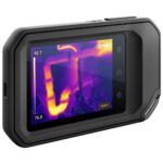 FLIR C3-X? thermal imaging camera Black 1800 mAh Vanadium Oxide Uncooled Focal Plane Arrays Built-in display 128 x 96 pixels LCD 640 x 480 pixels - imagine 2
