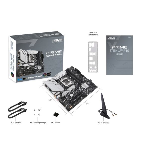 ASUS PRIME B760M-A WIFI D4 Intel B760 LGA 1700 micro ATX - imagine 6