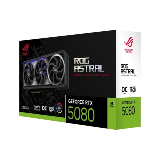 ASUS ROG Astral GeForce RTX5080 OC 16 GB graphics card - imagine 10