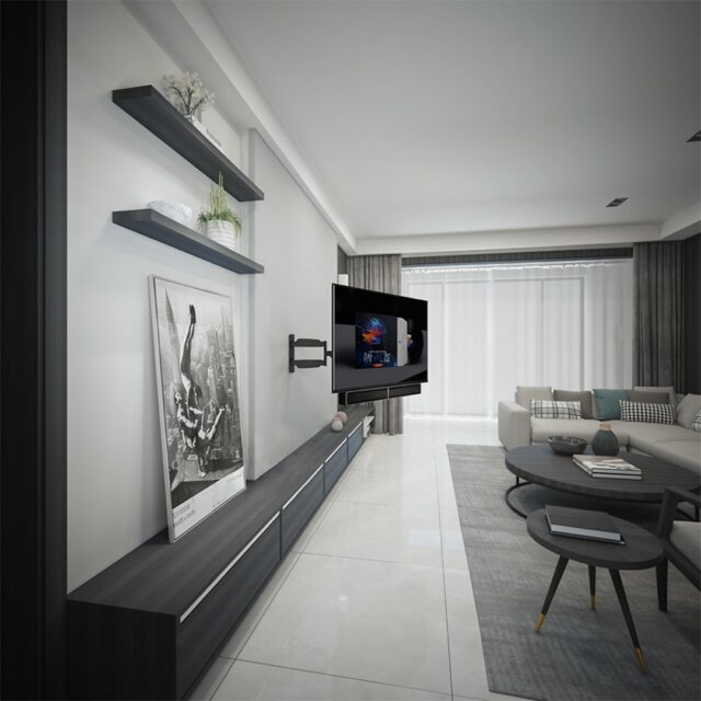 Maclean MC-843 TV Universal Soundbar Speaker Wall Mount Holder Adjustable VESA 10kg - imagine 7