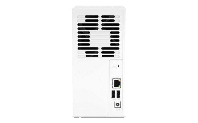 QNAP TS-233 NAS/storage server Mini Tower Ethernet LAN White Cortex-A55 - imagine 4