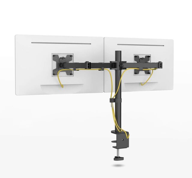 Montis Uchwyt monitorowy podwójny Everest 13-27  MT015 68.6 cm (27 ) Black Desk - imagine 5