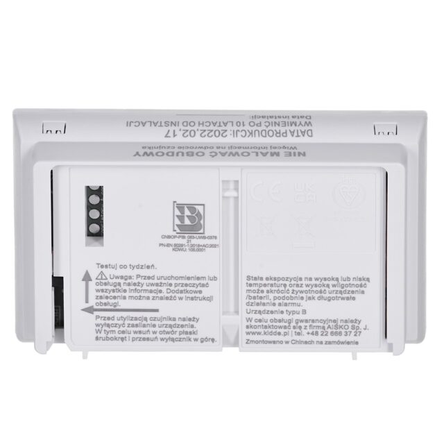 K10LLDCO KIDDE CARBON MONOXIDE AND CARBON MONOXIDE DETECTOR - imagine 3