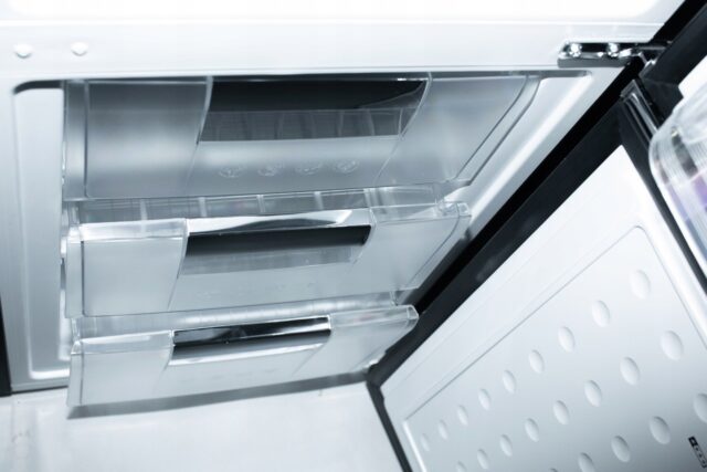 Retro fridge-freezer Ravanson LKK-250RB - imagine 7