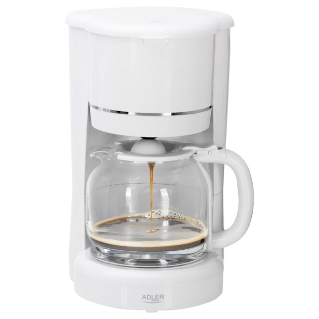 Adler AD 4383w Drip coffee maker for ground coffee 1.5 L white - imagine 4