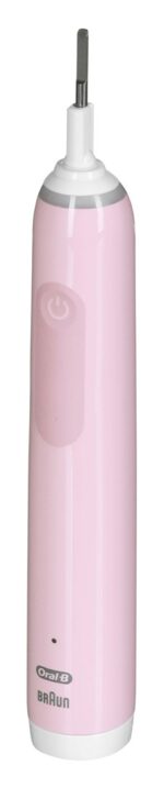 Braun electric toothbrush Oral-B PRO3 Pink X-Clean - imagine 4