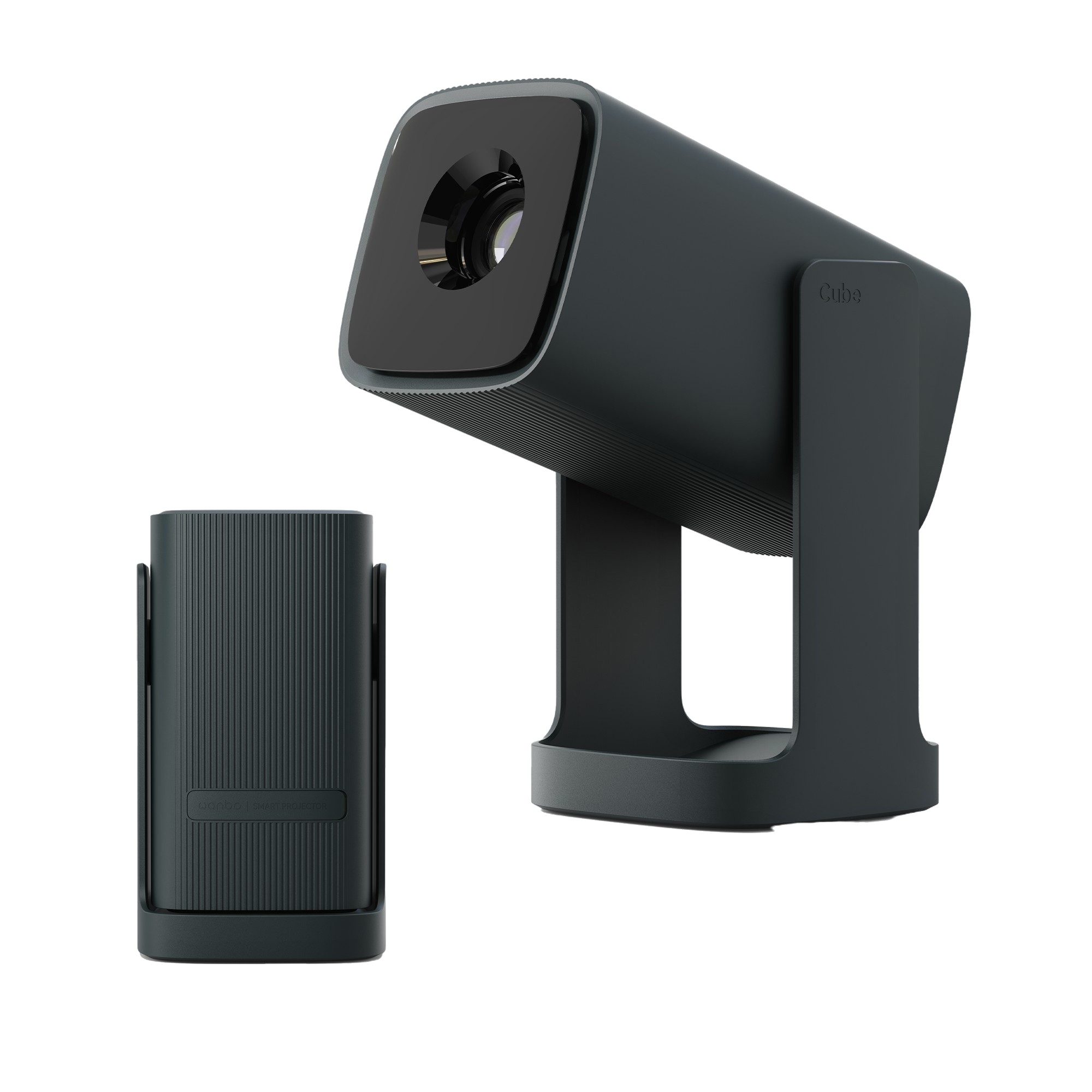 cps-04668f3a0799913b6fd878a2a6048706-2026-02-28-22-03-01 Wanbo Cube 1 Dark Green | Projector | 720p, 350 ANSI, Android TV 11 - imagine 1