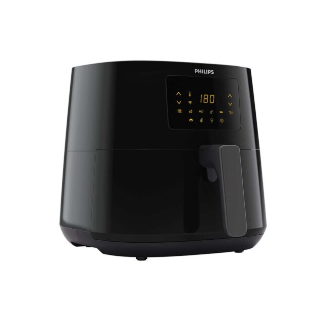 Philips Essential HD9280/70 fryer Single 6.2 L 2000 W Deep fryer Black  Silver - imagine 3