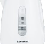 Severin WK 3411 electric kettle 1 L 2200 W White - imagine 8