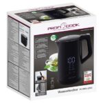 ProfiCook PC-WKS 1243 electric kettle 1.7 L 2200 W Black - imagine 8