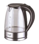 Adler AD 1225 electric kettle 1.7 L Black Stainless steel Transparent 2200 W - imagine 2