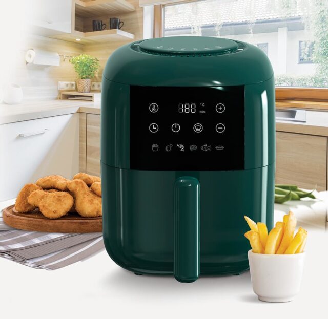 Feel-Maestro MR-755 fryer 3 L 1200 W Hot air fryer Green - imagine 3