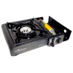 ELICO BDZ-155B Portable camping gas stove for 2.2 kW cartridges  piezo ignition. - imagine 2