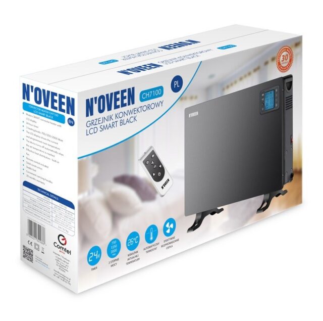 CONVECTOR HEATER NOVEEN CH7100 LCD SMART BLACK - imagine 6