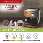 Adler AD 4404cr Combi coffee maker 1.6 L Semi-auto - imagine 6