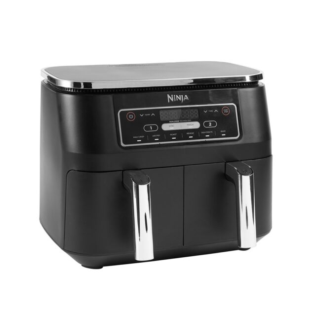 Ninja AF300 Double 7.6 L Stand-alone 1690 W Hot air fryer Black - imagine 4