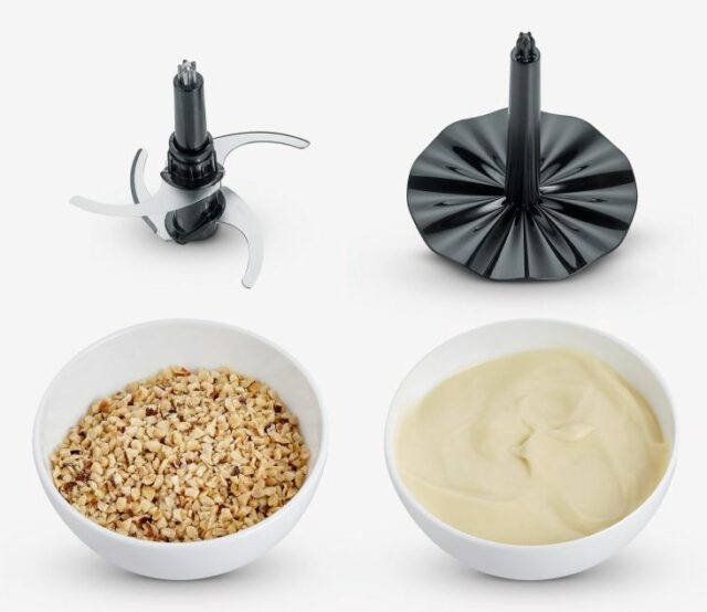 Severin KM 3867 electric food chopper 1 L 400 W Black  Silver  Transparent - imagine 4