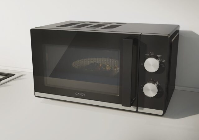 Candy Moderna CMW20TNMB Black Solo microwave Countertop 20 L 700 W - imagine 5