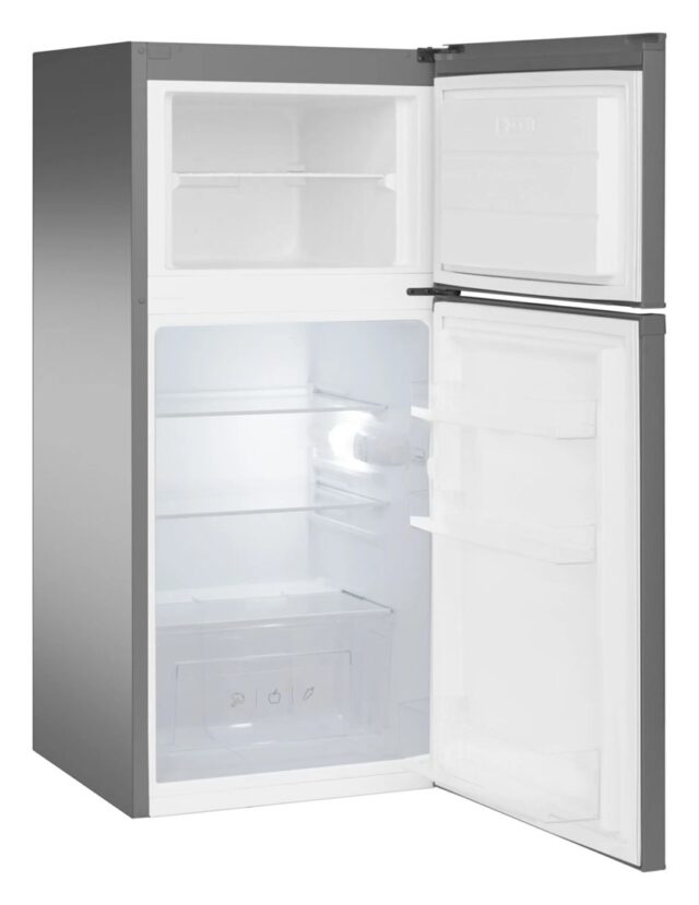 AMICA FD2015.4X(E) Silver Refrigerator with Freezer - imagine 4