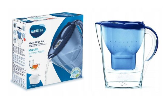 Brita Marella+1 Maxtra Pro PP filter jug (2.4 l; graphite) - imagine 5