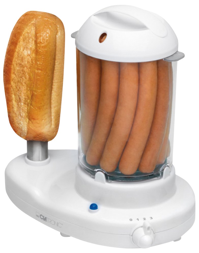 cps-0e2107fdd8e29a7597c1af303c2c6dc2-2026-02-28-19-25-18 Clatronic HDM 3420 EK Hot dog steamer 350 W White - imagine 1