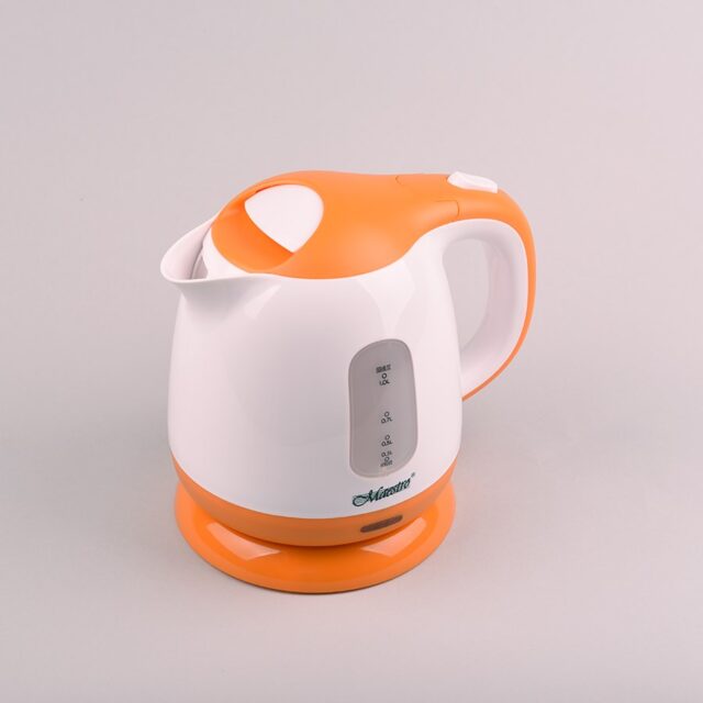 Feel-Maestro MR012 orange electric kettle 1 L 1100 W Orange  White - imagine 2