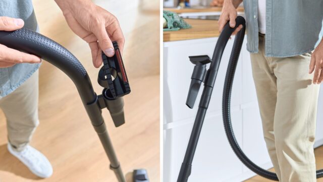 Bosch Serie 4 BGB38BA1 vacuum 4 L Cylinder vacuum Dry 600 W Dust bag - imagine 2