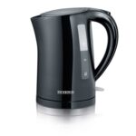 Severin WK 3498 electric kettle 1.5 L 2200 W Black