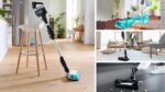Cordless 2-in-1 hoover  vacuuming and mopping Unlimited 7 ProHygienic Aqua White - imagine 8