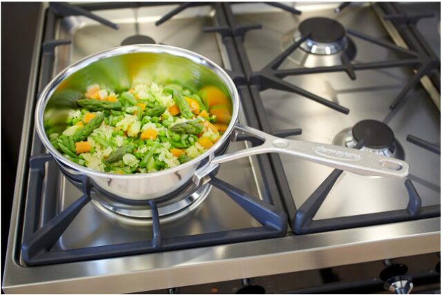 DEMEYERE INDUSTRY 5 40850-682-0 - 20 CM steel frying pan - imagine 4