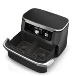 Ninja AF500EU fryer Double 10.4 L Stand-alone 2470 W Hot air fryer Black  Stainless steel - imagine 6