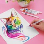 Extralink | Zestaw markerów akrylowych 48 kolorów | do malowania 48 szt - imagine 2