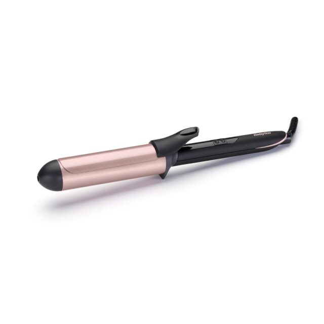 BaByliss C453E  38 mm Curling Tong Curling iron Warm Black  Pink 98.4  (2.5 m) - imagine 8