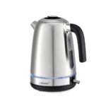 Maestro MR-050 Electric kettle with lighting  silver 1.7 L - imagine 2