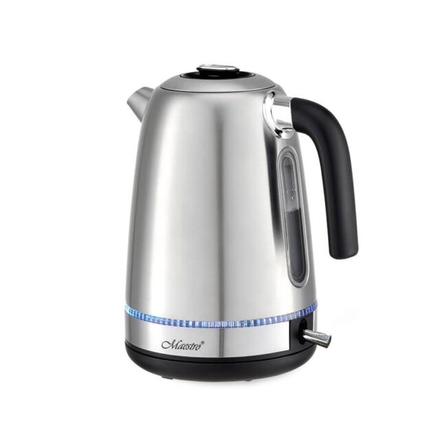 Maestro MR-050 Electric kettle with lighting  silver 1.7 L - imagine 2