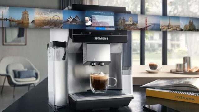Siemens TQ715R03 EQ700 espresso machine (silver; 1500 W) - imagine 2