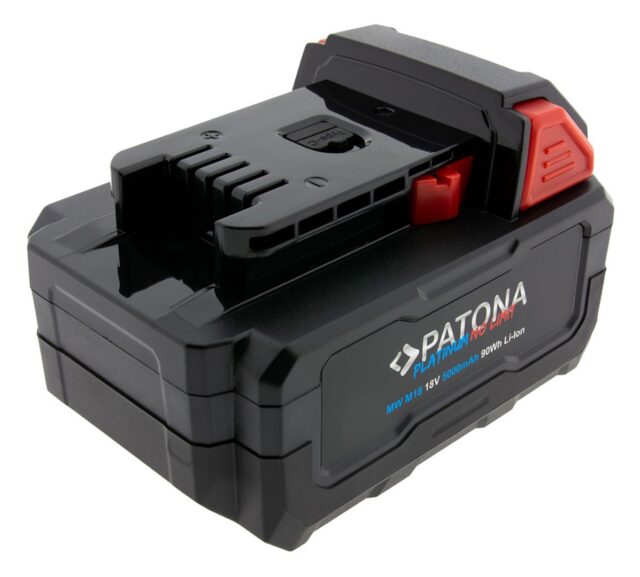 PATONA Platinum 18V Battery for Milwaukee M18 with USB-C port PD45W Black - imagine 3