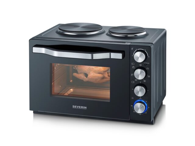 Severin TO 2074 toaster oven 30 L 2500 W Black Grill - imagine 5