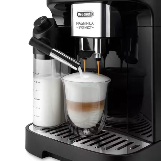 Espresso machine DeLonghi Magnifica Evo Next (ECAM310.60.GB) Black - imagine 4