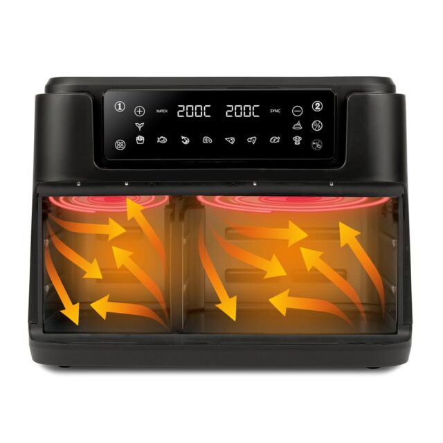 Girmi FG26 double fat free fryer - imagine 4