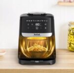 Tefal Easy Fry Silence EY5568E0 fryer Single 5 L Stand-alone Hot air fryer Black  Stainless steel - imagine 7