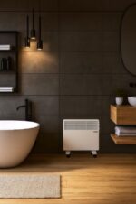 N'OVEEN 1000W electric portable wall-mounted convector heater with thermostat CH3350 - imagine 6